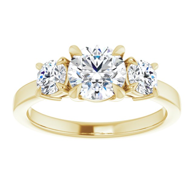 Three-Stone Engagement Ring