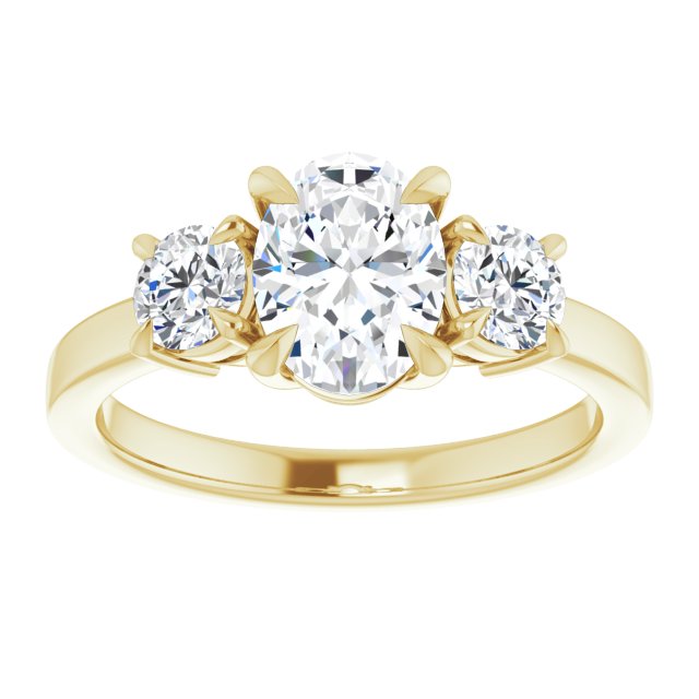 Three-Stone Engagement Ring