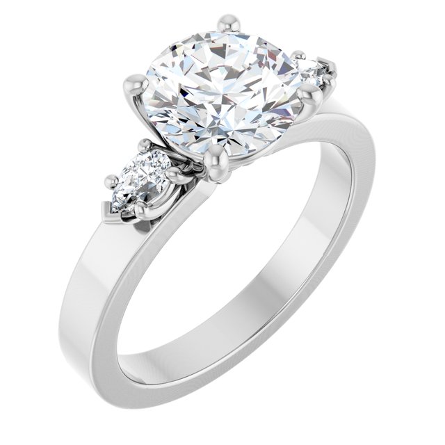 Three-Stone Engagement Ring