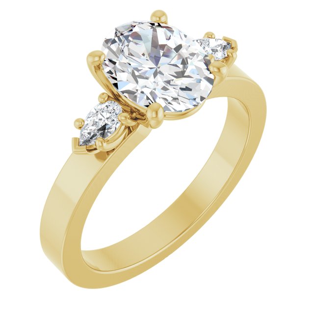 Three-Stone Engagement Ring