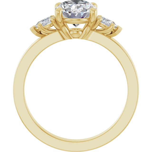 Three-Stone Engagement Ring