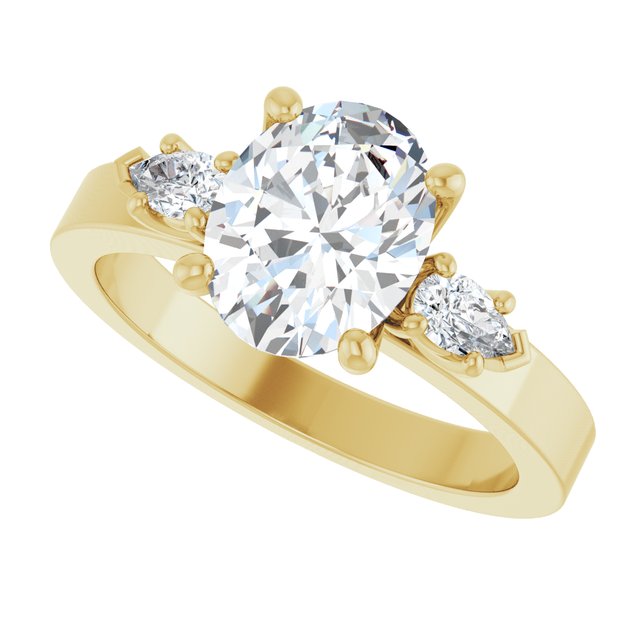 Three-Stone Engagement Ring
