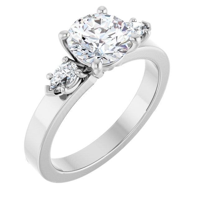 Three-Stone Engagement Ring