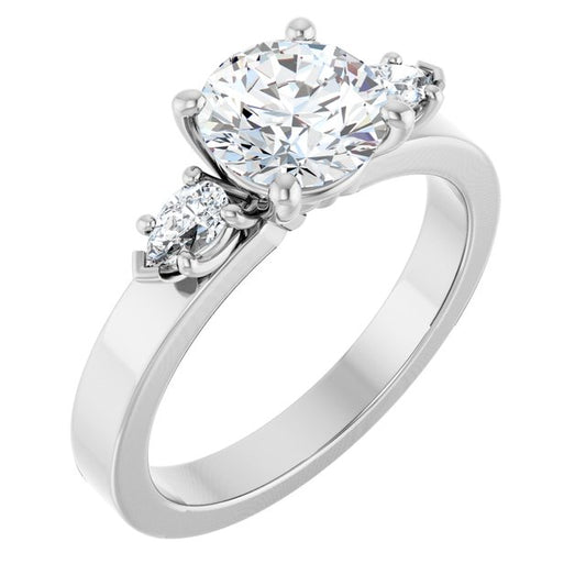 Three-Stone Engagement Ring
