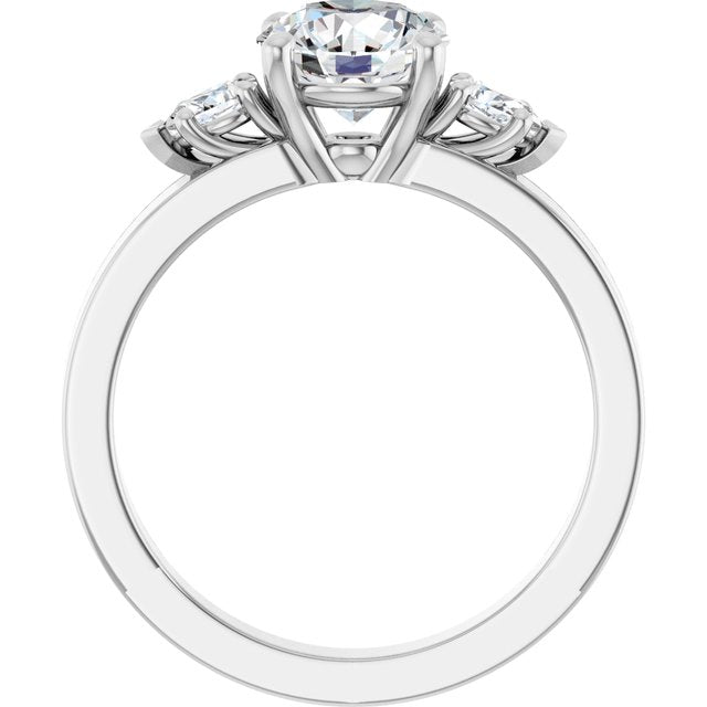 Three-Stone Engagement Ring