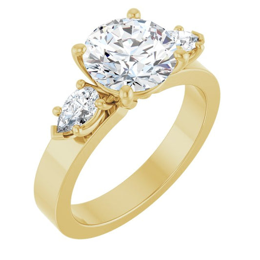 Three-Stone Engagement Ring