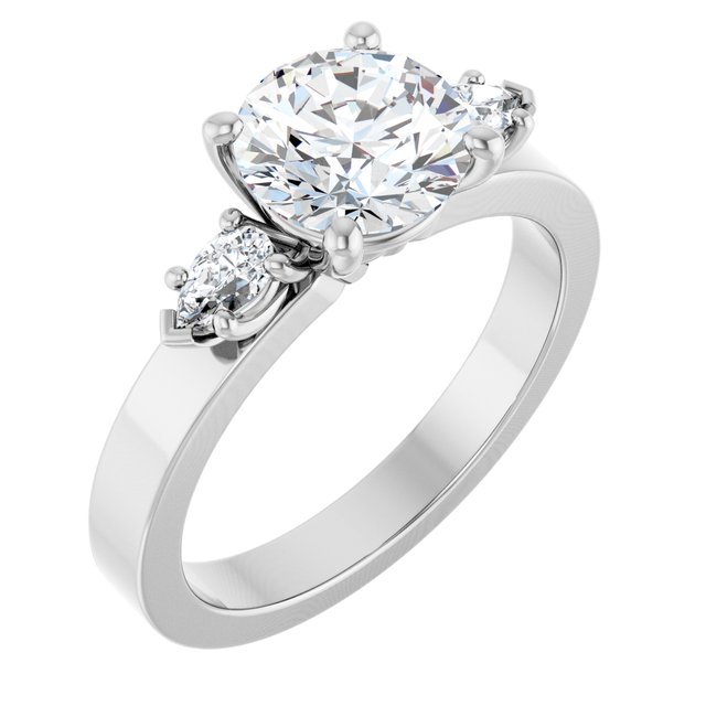 Three-Stone Engagement Ring