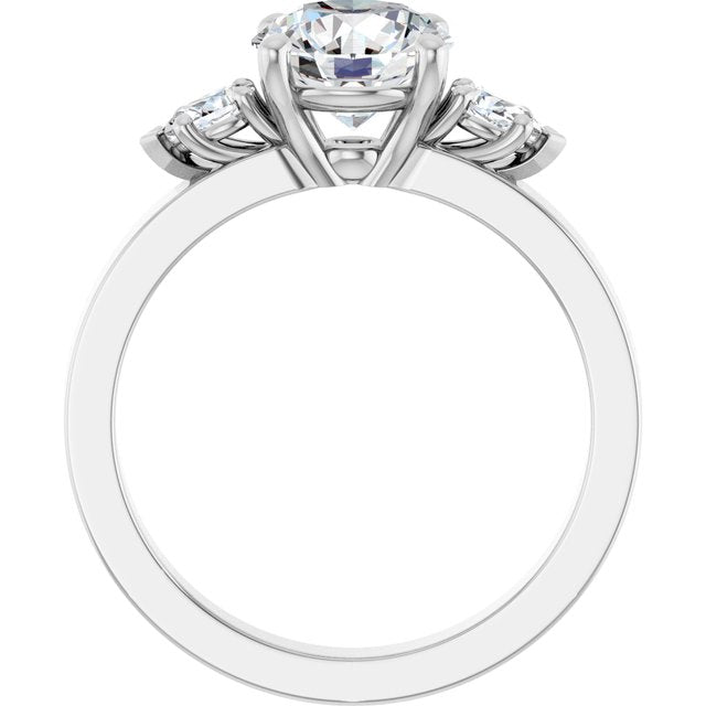 Three-Stone Engagement Ring