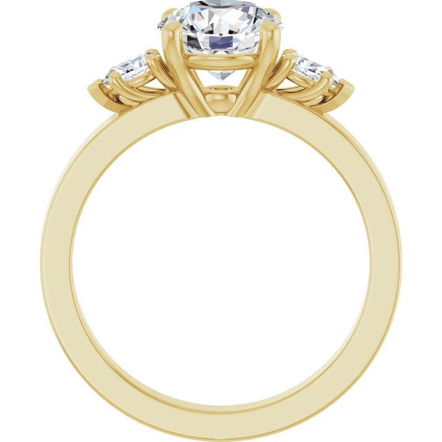 Three-Stone Engagement Ring