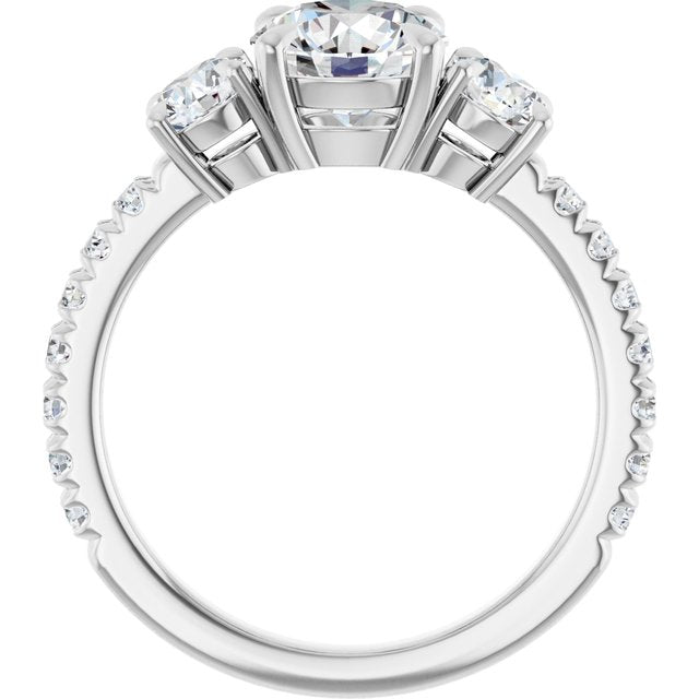 Three-Stone Engagement Ring