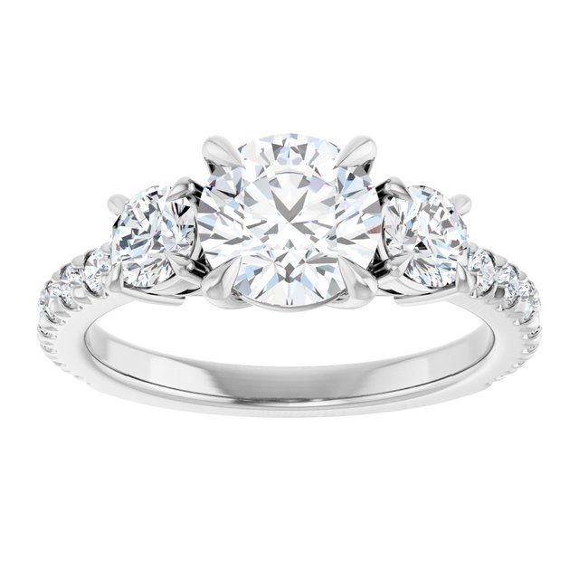 Three-Stone Engagement Ring