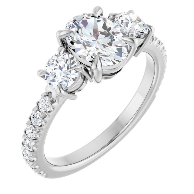 Three-Stone Engagement Ring