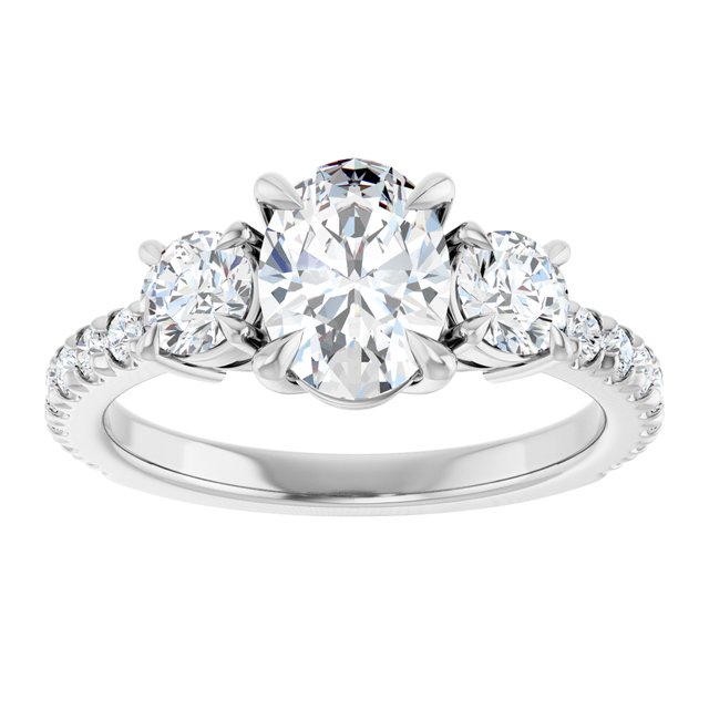Three-Stone Engagement Ring