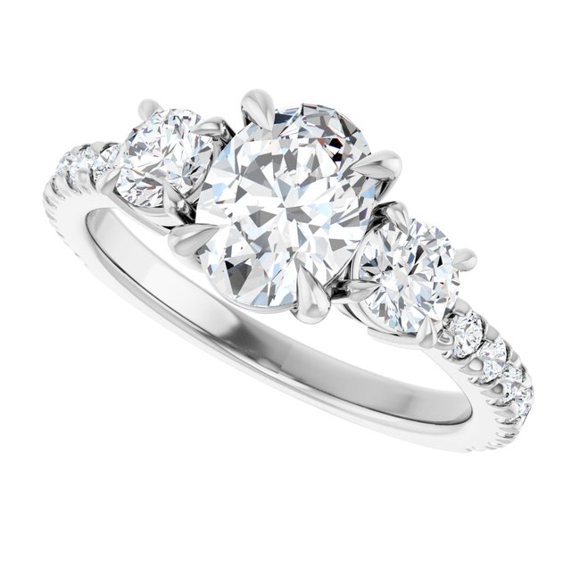 Three-Stone Engagement Ring