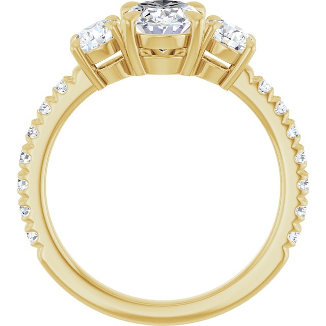 Three-Stone Engagement Ring