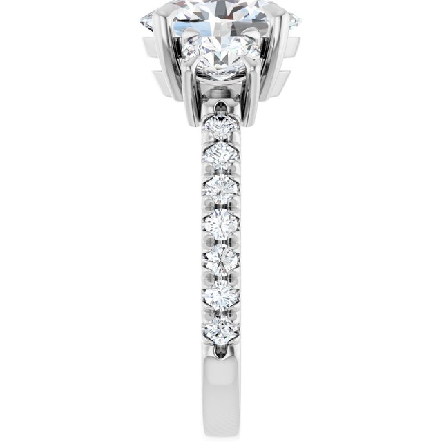 Three-Stone Engagement Ring