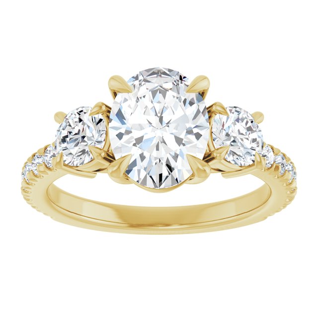 Three-Stone Engagement Ring