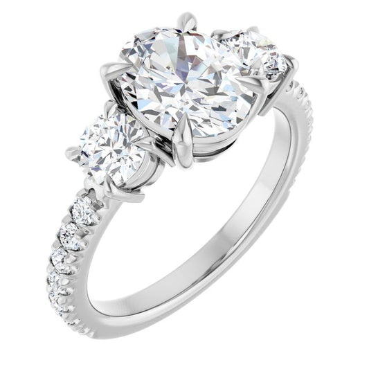 Three-Stone Engagement Ring