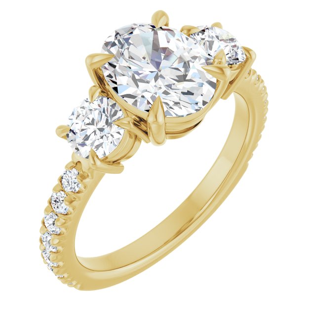 Three-Stone Engagement Ring