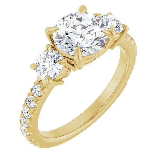 Three-Stone Engagement Ring
