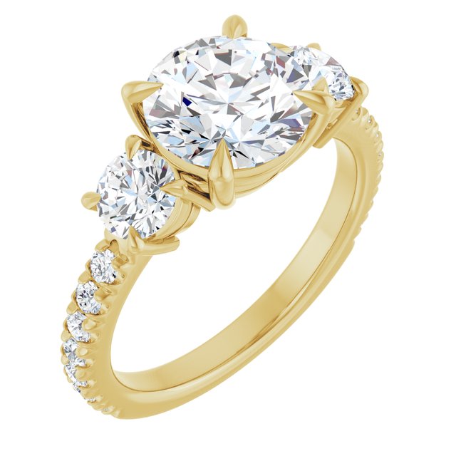 Three-Stone Engagement Ring