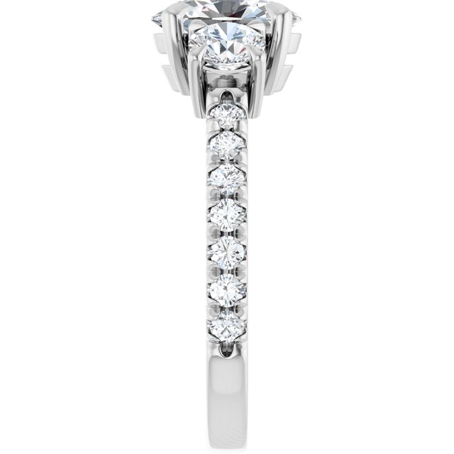 Three-Stone Engagement Ring