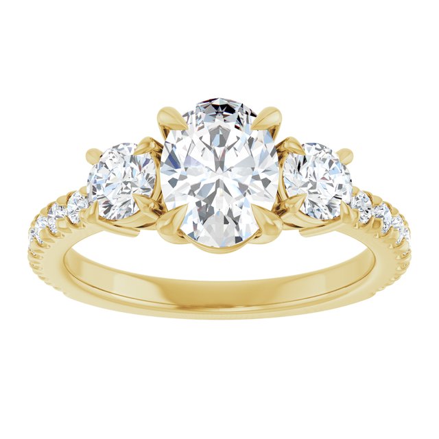 Three-Stone Engagement Ring