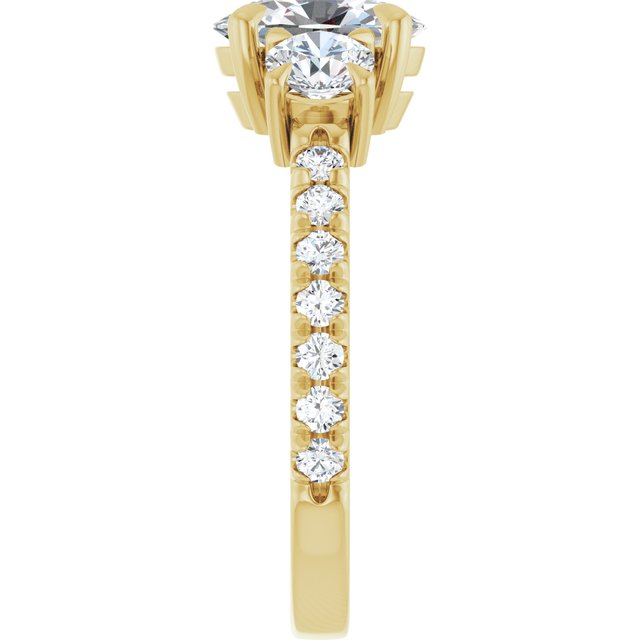 Three-Stone Engagement Ring