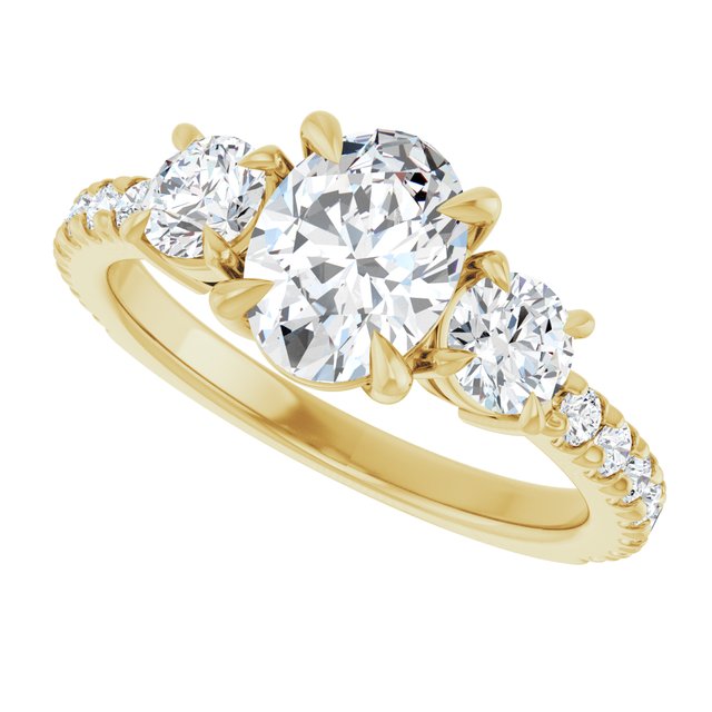 Three-Stone Engagement Ring