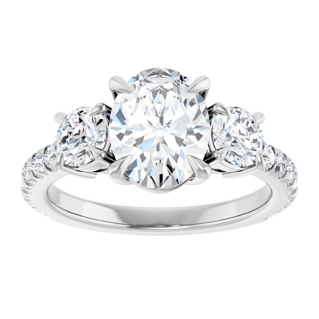 Three-Stone Engagement Ring
