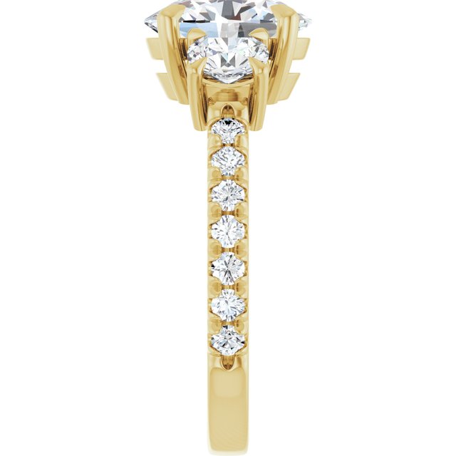 Three-Stone Engagement Ring