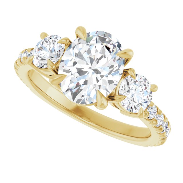Three-Stone Engagement Ring