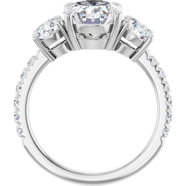 Three-Stone Engagement Ring