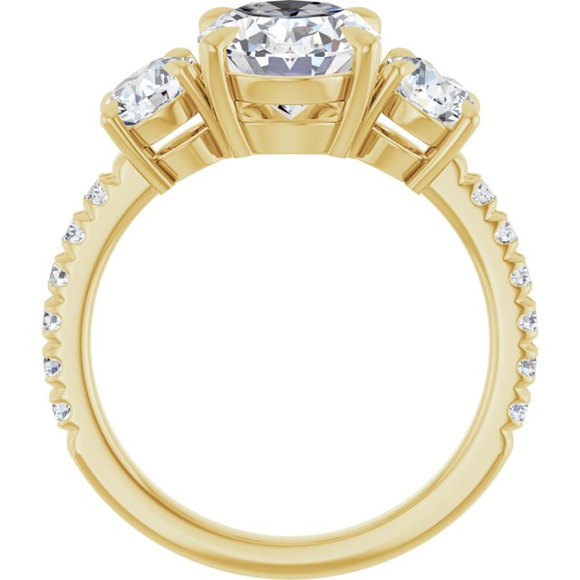 Three-Stone Engagement Ring