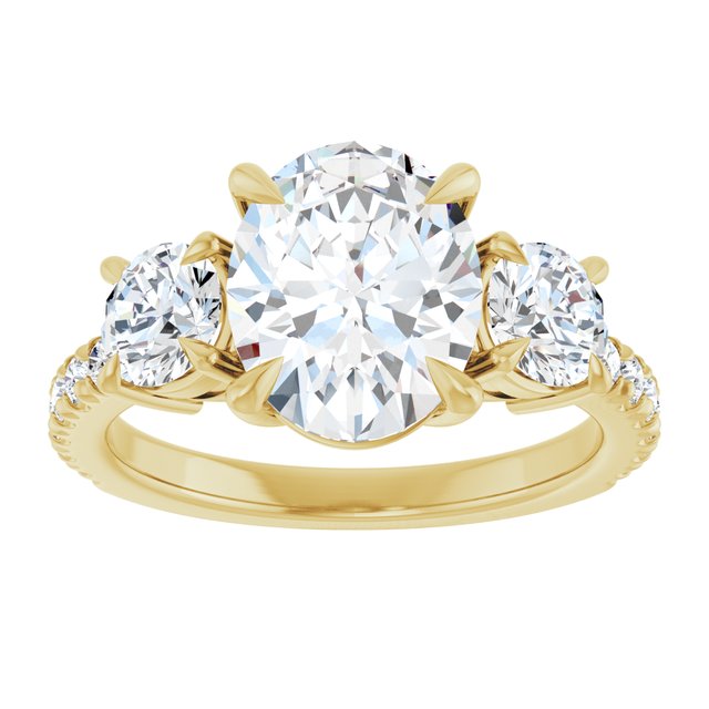 Three-Stone Engagement Ring