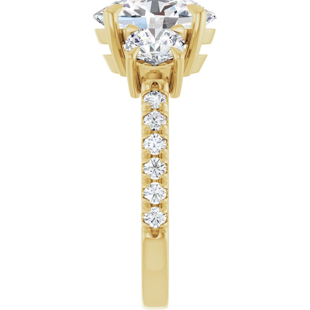 Three-Stone Engagement Ring