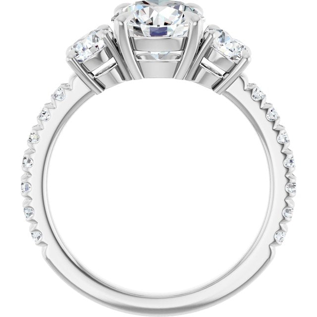Three-Stone Engagement Ring