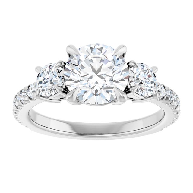 Three-Stone Engagement Ring