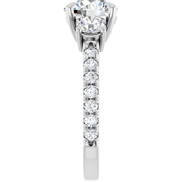 Three-Stone Engagement Ring