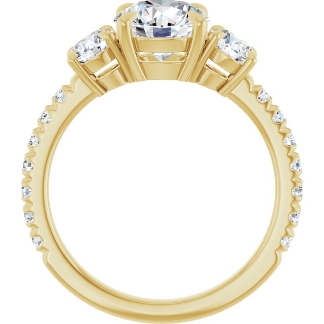 Three-Stone Engagement Ring