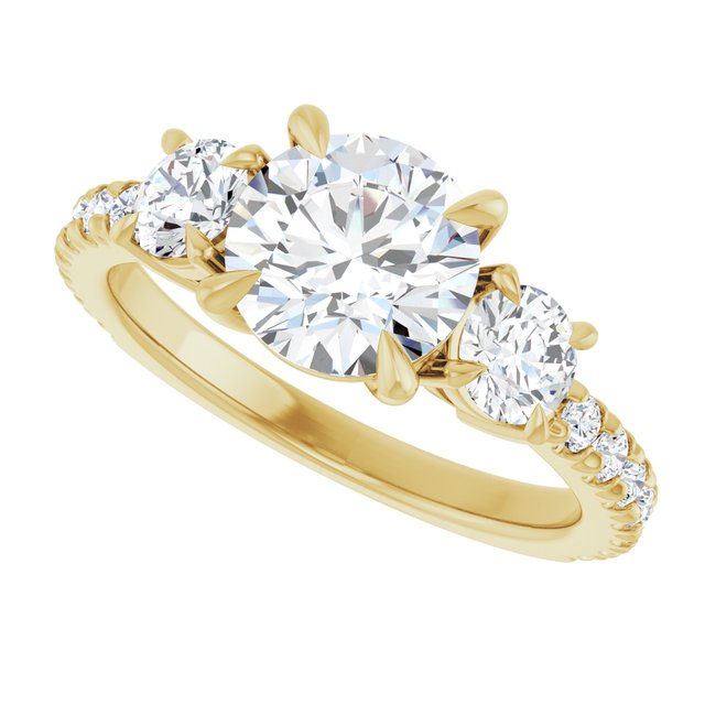 Three-Stone Engagement Ring