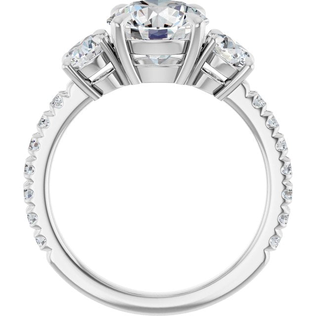 Three-Stone Engagement Ring