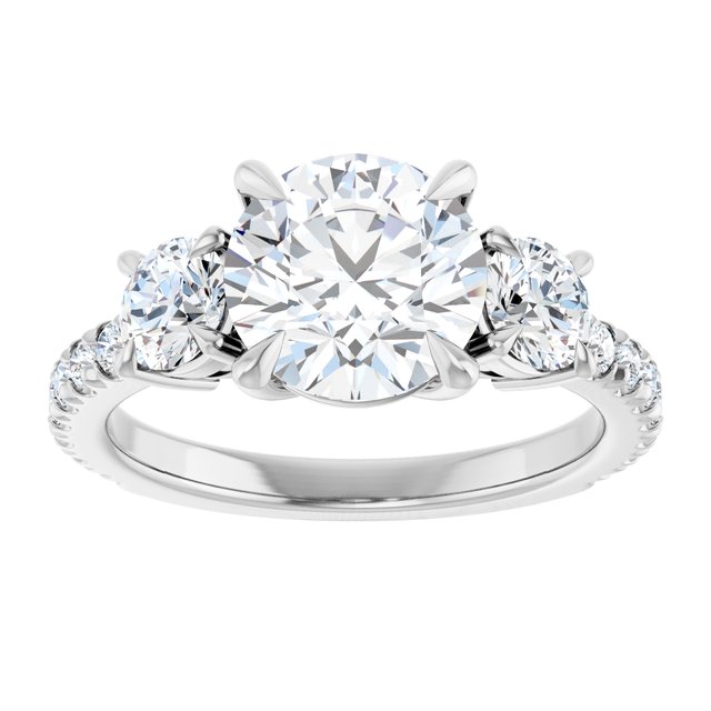 Three-Stone Engagement Ring