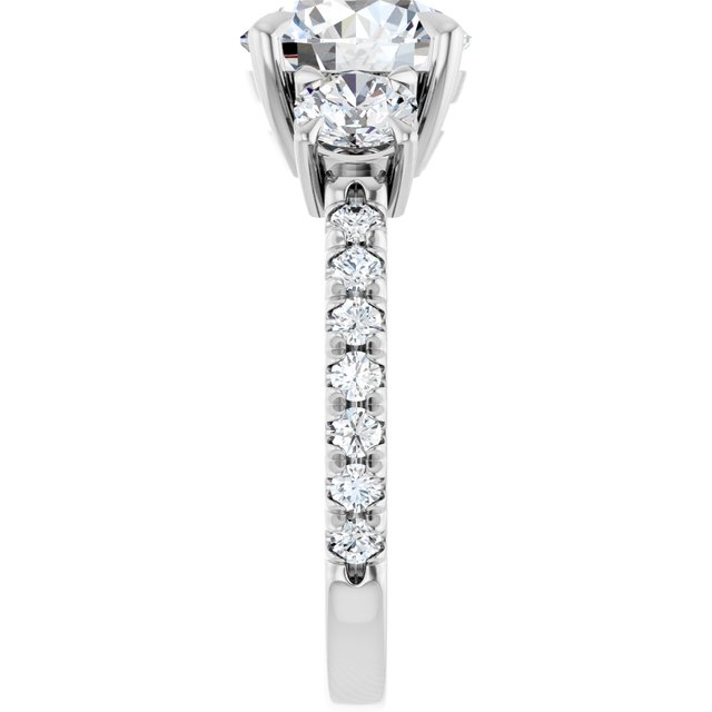 Three-Stone Engagement Ring