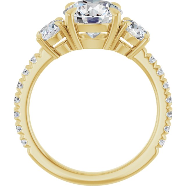 Three-Stone Engagement Ring