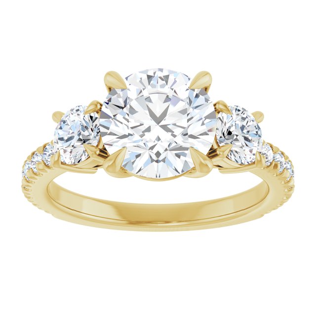Three-Stone Engagement Ring