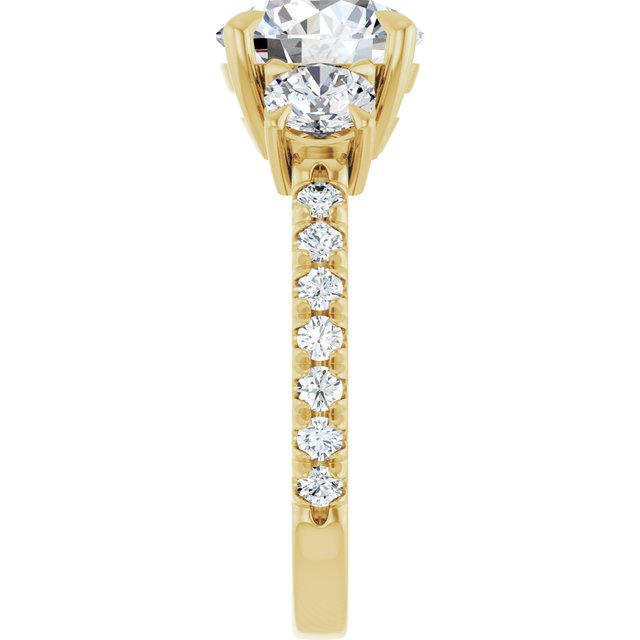 Three-Stone Engagement Ring