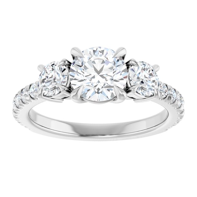 Three-Stone Engagement Ring