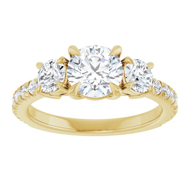 Three-Stone Engagement Ring