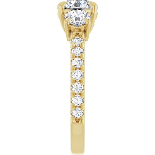 Three-Stone Engagement Ring